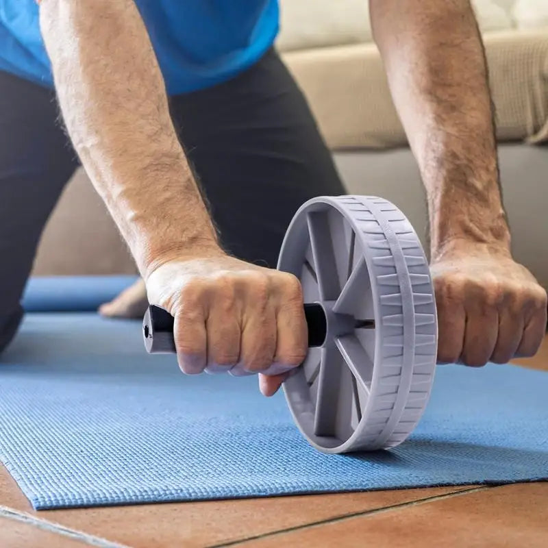 Roda Abdominal Para Fortalecimento da Região Lombar e Abdominal